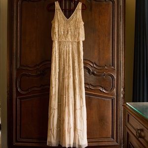 BHLDN beaded gown size 10
